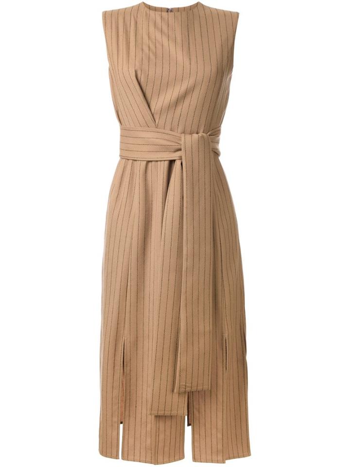 Le Ciel Bleu 'pin Stripe Swing' Dress