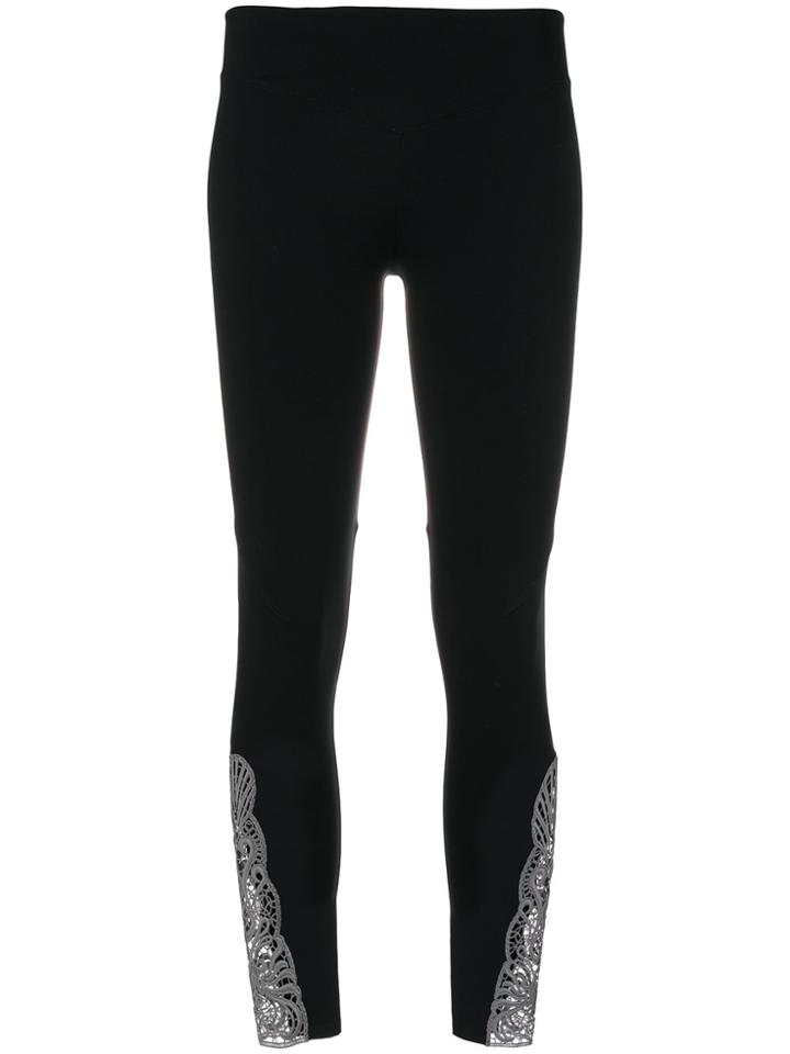 Sàpopa Cut Out Detail Leggings - Black