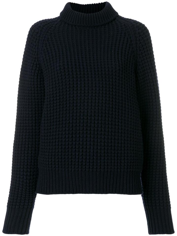 Holland & Holland Turtleneck Jumper - Blue