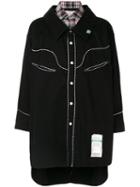 Maison Mihara Yasuhiro Stitch Detail Shirt Jacket - Black