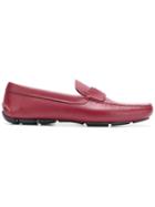 Prada Penny Loafers - Red