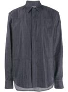 Zilver Concealed Fastening Shirt - Blue