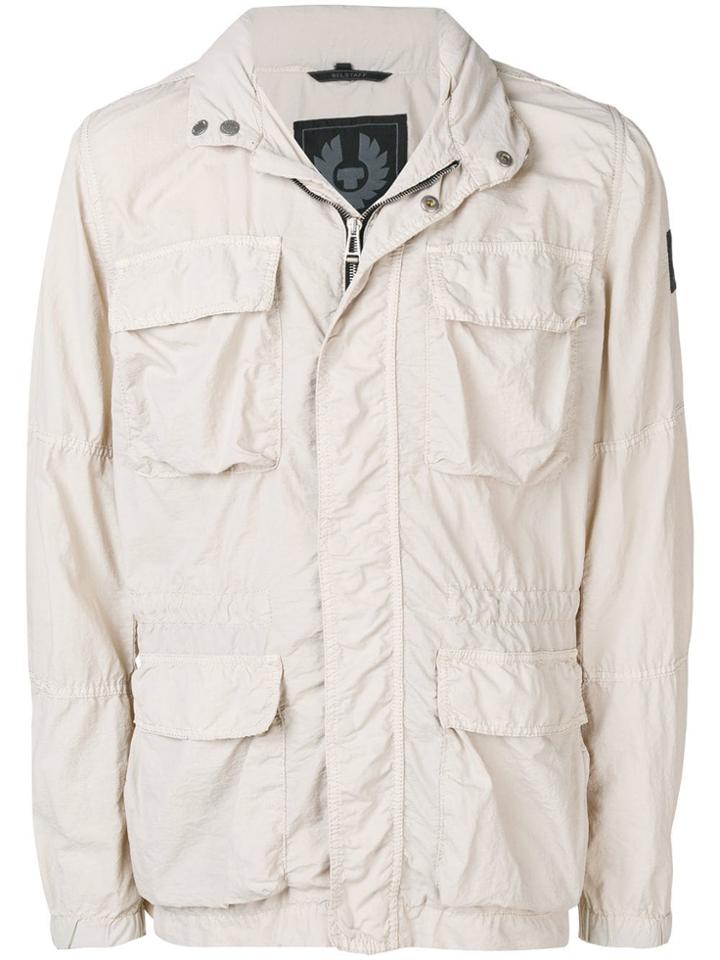 Belstaff Multi-pocket Jacket - Neutrals