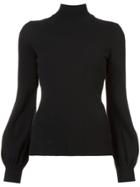 Alberta Ferretti Turtleneck Sweater - Black