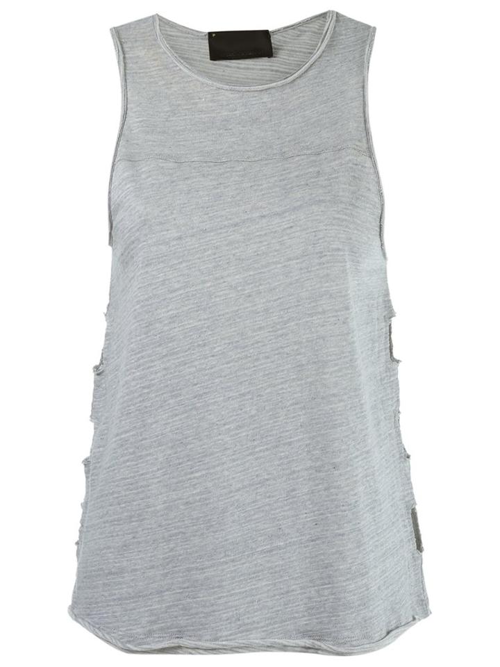 Andrea Bogosian Tank Top, Women's, Size: P, Grey, Cotton