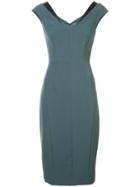Milly Perfectly Fitted Dress - Green