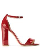 The Seller Heeled Sandals - Red