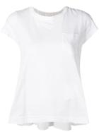 Sacai Elongated Back T-shirt - White