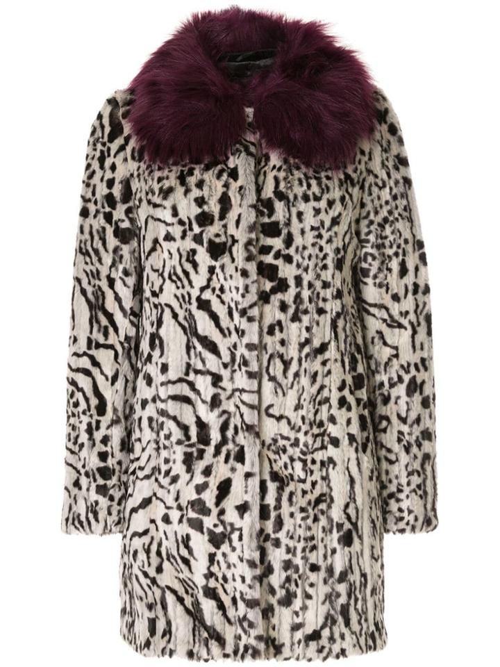 Unreal Fur Faux Fur Urban Jungle Coat - White