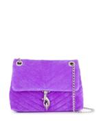 Rebecca Minkoff Edie Chevron Crossbody Bag - Purple