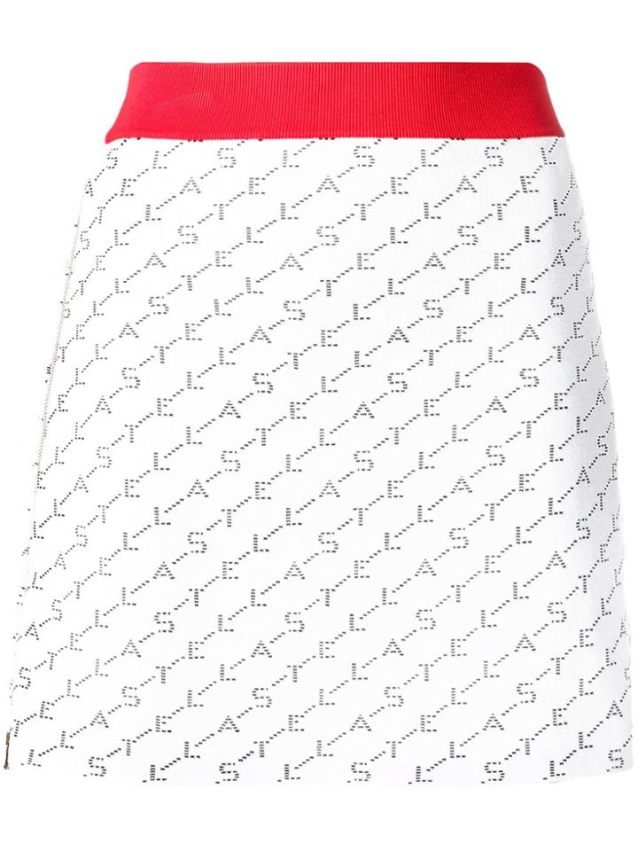 Stella Mccartney A-line Mini Skirt - White