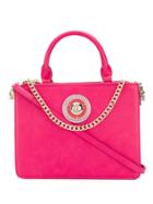 Versace Jeans Logo Top-handle Tote - Pink