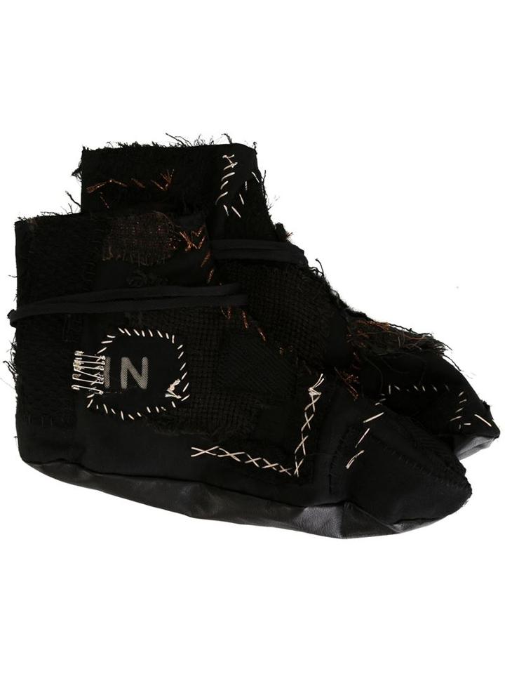 Heikki Salonen Patch Bootie Slippers