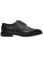 Thom Browne Grained Lace-up Brogues - Black