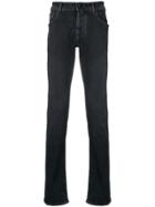 Jacob Cohen Faded Slim-fit Jeans - Black