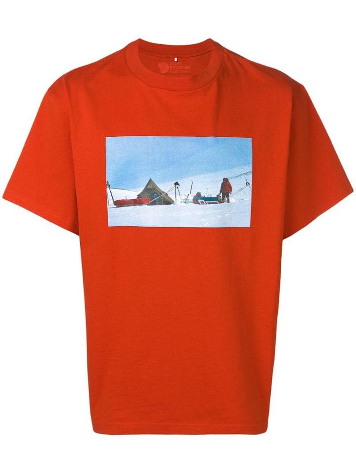 Acne Studios Acne Studios X Fjällräven Print T-shirt - Orange