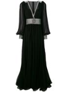 Dolce & Gabbana Embellished Evening Dress - Black