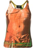 Jean Paul Gaultier Vintage 'broken Status' Tank Top