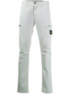 Stone Island Loose Fit Cargo Trousers - Grey
