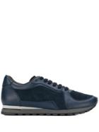 Canali Low-top Lace-up Trainers - Blue