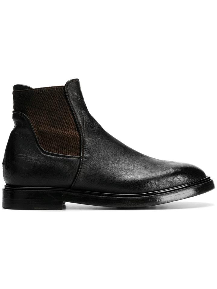 Silvano Sassetti Contrast Chelsea Boots - Brown
