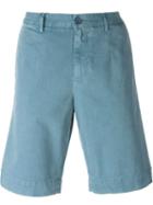 Dolce & Gabbana Chino Shorts, Men's, Size: 50, Green, Cotton/calf Leather