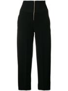 Carven Cropped Trousers - Black