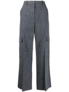 Ports 1961 Straight-leg Cargo Trousers - Blue