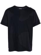 Mostly Heard Rarely Seen Cut Me Up Drop Shoulder T-shirt - Black