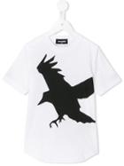 Dsquared2 Kids Bird Print T-shirt