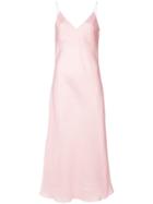 Walk Of Shame Polka Dot Slip Dress - Pink