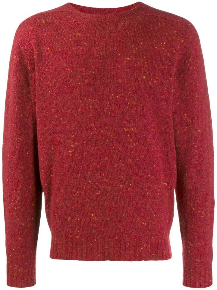Pringle Of Scotland Fine Knit Sweatshirt - Red