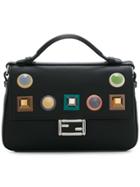 Fendi Micro Baguette Shoulder Bag - Black
