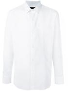 Ann Demeulemeester Floral Back Print Shirt, Men's, Size: Medium, White, Cotton