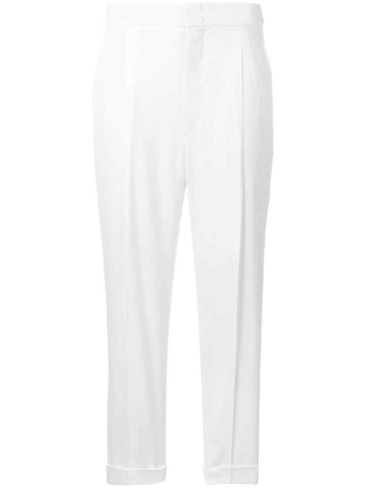 Isabel Marant Prissa Tapered Trousers - White