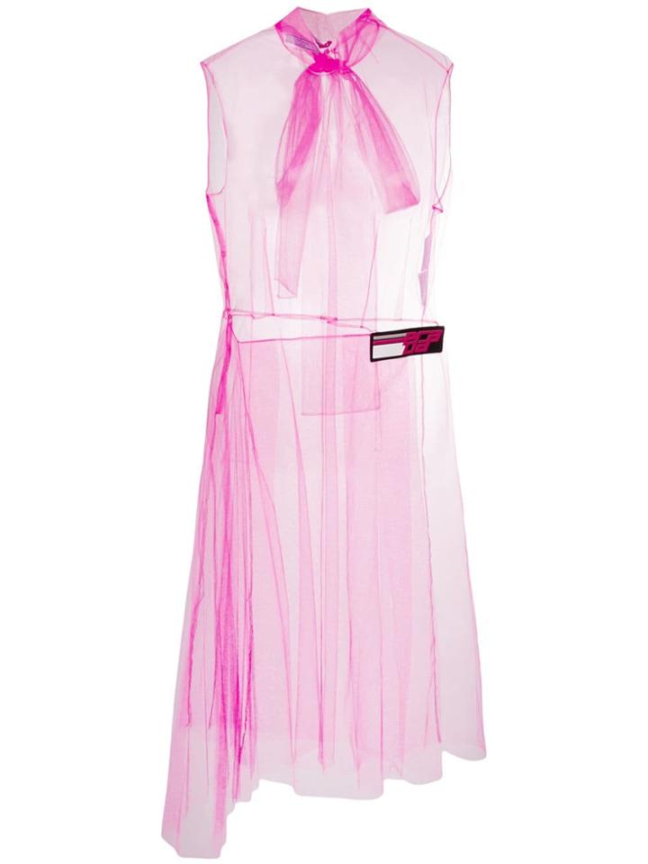 Prada Sheer Tulle Dress - Pink & Purple