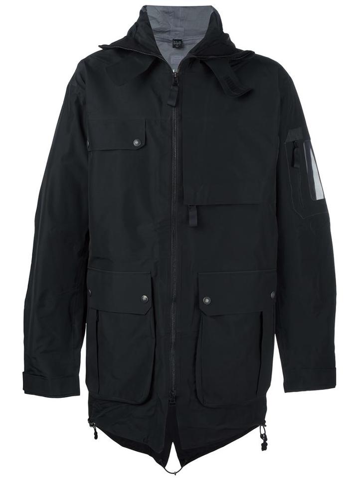 Adidas Originals 'day One' Gore-tex Parka, Men's, Size: Small, Black, Nylon/polybutylene Terephthalate (pbt)