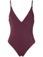 Fella V-neck Danny Swimsuit - Pink & Purple