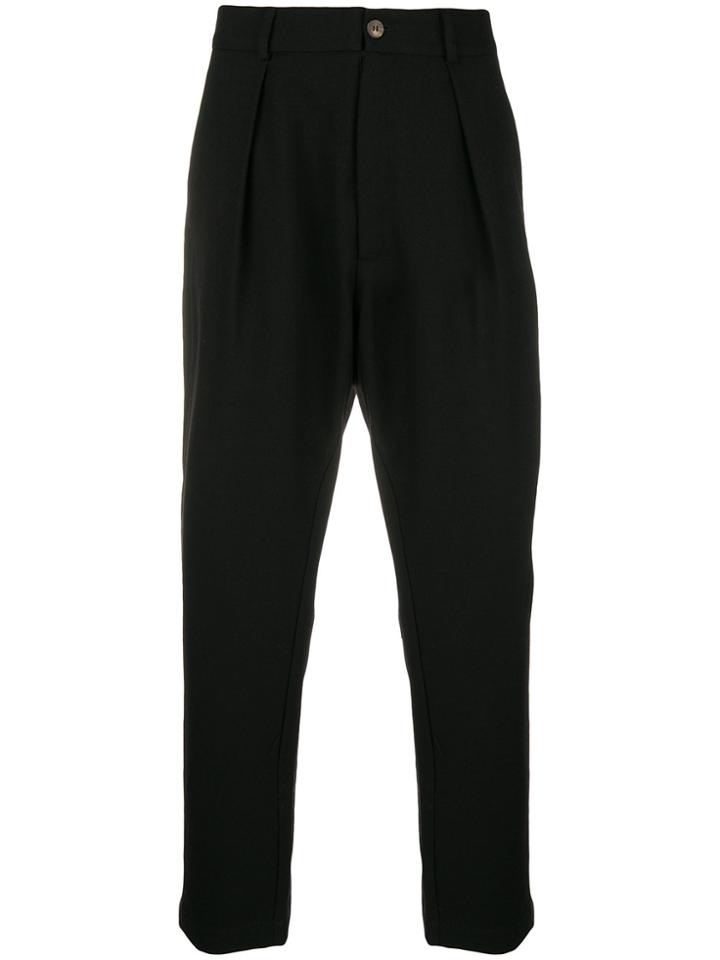 Société Anonyme Super Pleats Trousers - Black