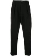 Société Anonyme Super Pleats Trousers - Black