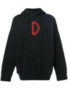 Damir Doma Logo Print Hoodie - Black