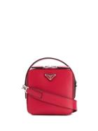 Prada Brique Shoulder Bag - Red