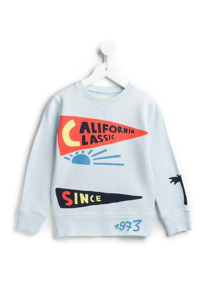 Bellerose Kids California Print Sweatshirt