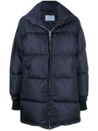 Prada Shell Puffer Jacket - Blue