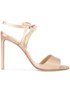 Francesco Russo Tie Front Sandals - Nude & Neutrals