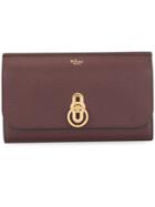 Mulberry Amberley Long Wallet - Red