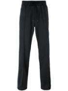 Très Bien 'ribbon' Track Pants, Men's, Size: 50, Black, Polyester