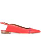 Malone Souliers Low-heel Slippers - Red