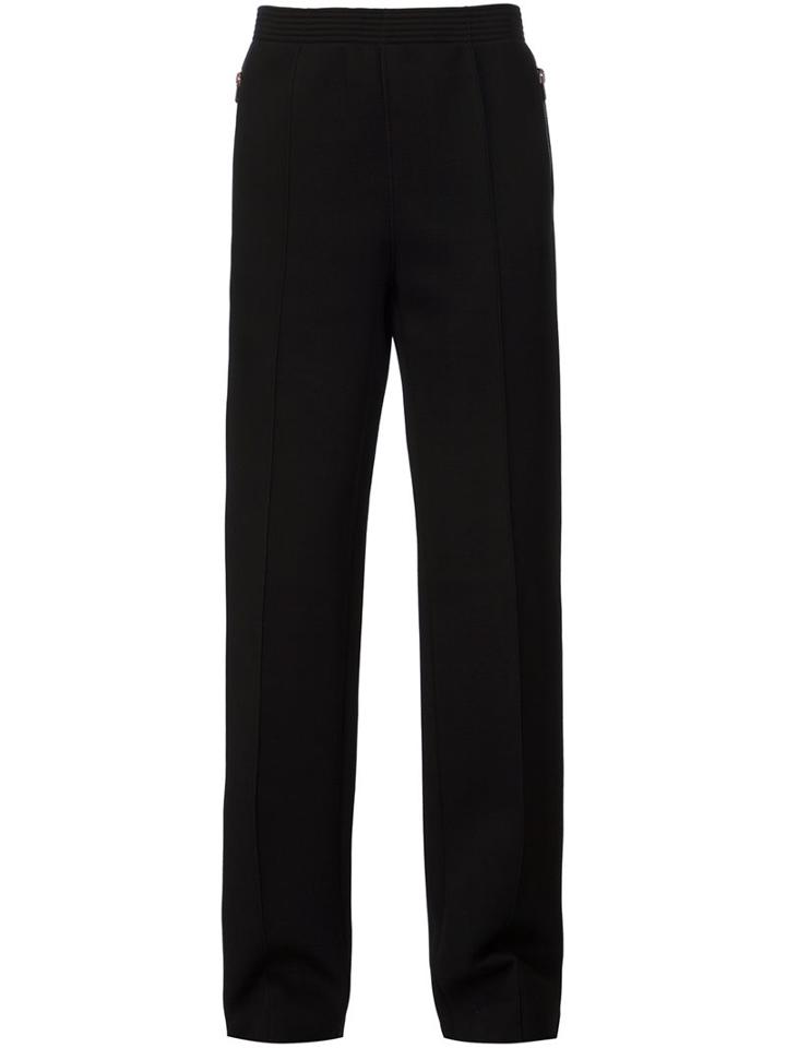 Givenchy Wide Leg Trousers, Men's, Size: Large, Black, Viscose