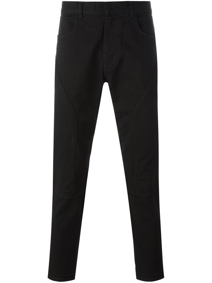 Faith Connexion Tapered Trousers, Men's, Size: 31, Black, Cotton/spandex/elastane
